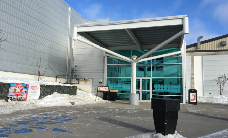 entrance to recreation centre